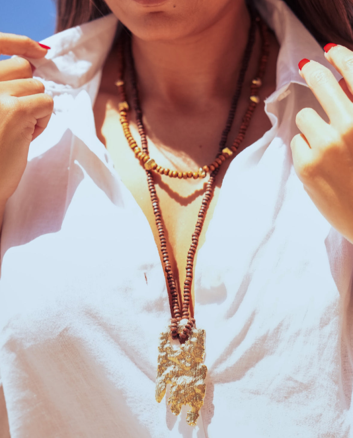 COLLIER BOIS SACRÉ